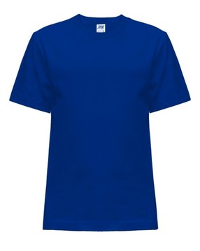 T-SHIRT DZIECIĘCY KOSZULKA JHK ROYAL BLUE 5-6 LAT