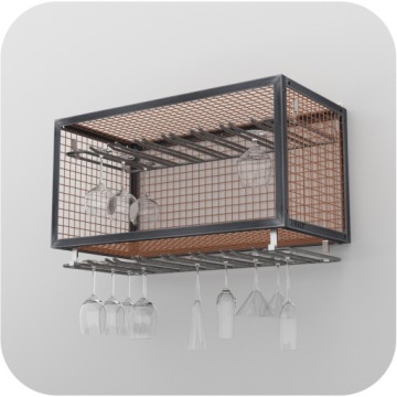 Qube Brixton System Wooden Ablection Rack 80x80 см закрытый дуб