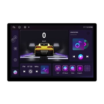 Car Radio 2 Din Android Carplay Rds Wi -Fi GPS 4GB QLED 4G SIM OBD2