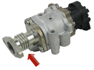 ТРУБКА КЛАПАНА EGR FIAT DUCATO 2.3 JTD EURO 5