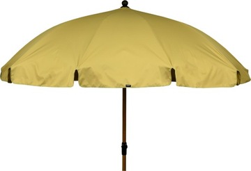 PARASOL OGRODOWY 250 cm WODOODPORNY beżowy
