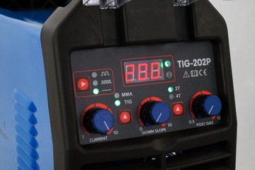 Spawarka inwertorowa z pulsem TIG 202 DC HF MMA