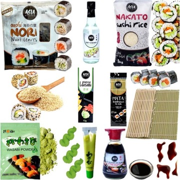 Zestaw Do Sushi 8 Produktów Dla Początkujących