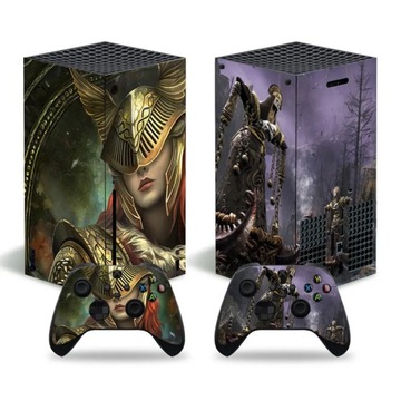 Naklejka z naklejką Elden Ring na konsolę Xbox