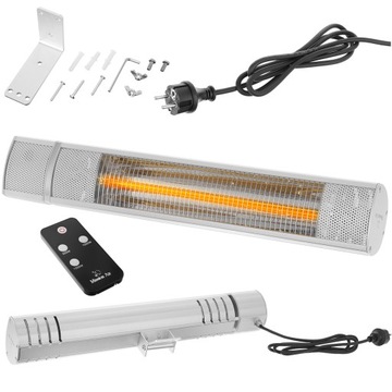 Promiennik podczerwieni tarasowy ROMA 2000W IP55