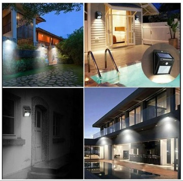 ГАЛОГЕННАЯ СОЛНЕЧНАЯ СВЕТОДИОДНАЯ ЛАМПА С ДАТЧИКОМ ДВИЖЕНИЯ И ЗАМЕРА, НАРУЖНАЯ