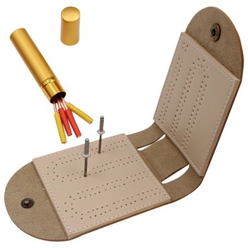 AKCESORIA PODRÓŻNE CRIB GRA PLANSZOWA CRIBBAGE