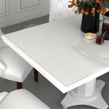 VidaXL Защитный коврик для стола, прозрачный, 80x80