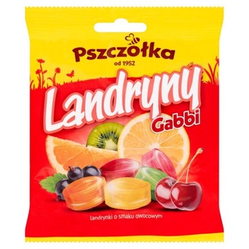 Pszczółka Cukierki landryny gabbi owocowy 90 g