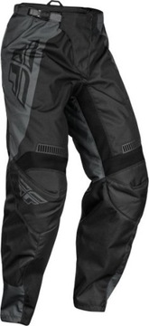 SPODNIE CROSS ENDURO ATV FLY CZARNE / SZARE F16 (2024) - rozmiar 34