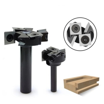 ПЛОСКАЯ ФРЕЗА 45 ДИАМЕТР 12 ХВОСТОВИК В КОМПЛЕКТЕ 4 пластины