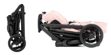 Ivento 1в1 Kunert 07 Black Pearl глубокая коляска с аксессуарами