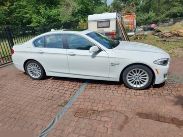 BMW Seria 5 F10-F11 Limuzyna 535i 306KM 2012 BMW Seria 5 535i xDrive 3.0 Benzyna 306KM 2012r bezwypadkowy