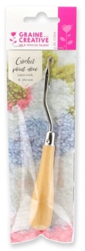 Szydełko do haftu techniką Latch Hook