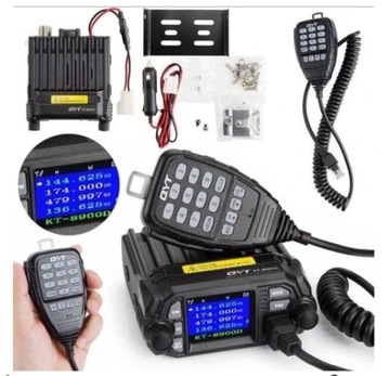 QYT KT-8900D 25W VHF/UHF RADIO MOBILNY DUOBANDER