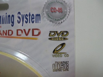 Салфетки + жидкость для полировки CD/DVD CD05