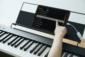 Casio CDP-S110 WE pianino cyfrowe + statyw + ława