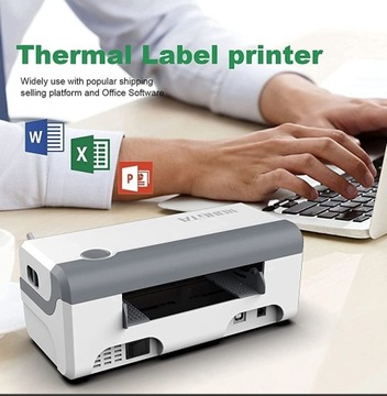 Термопринтер этикеток Rongta USB Bluetooth