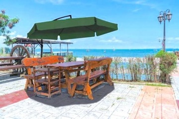 СКЛАДНОЙ САДОВЫЙ ЗОНТ 350 см С ЛИНЕЙКОЙ, СЕРЫЙ