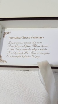 Коробка открыток с котенком на память о Святом Крещении, 16,5 х 9,5 см.
