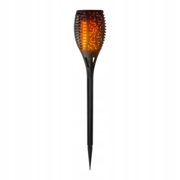 LAMPA SOLARNA WBIJANA OGRODOWA POCHODNIA XL 58 CM
