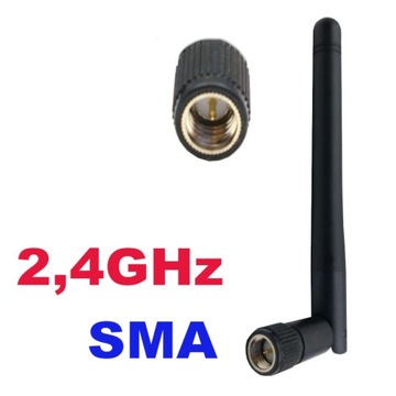 Антенна Wi-Fi 2,4 ГГц, всенаправленная SMA 3 дБи
