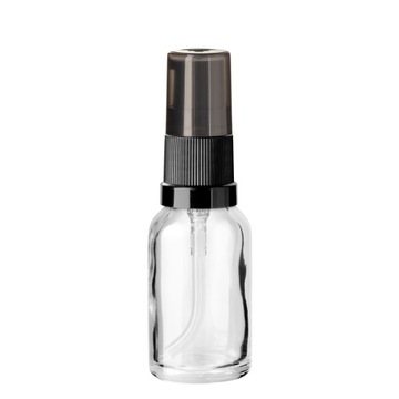 Butelka szklana bezbarwna 15 ml z pompką [1]
