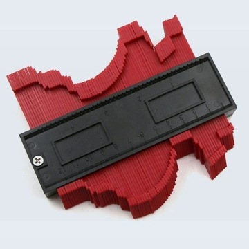 WZORNIK KSZTAŁTÓW SZABLON DO GLAZURY PANELI 130MM