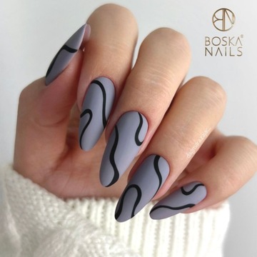 2x основа для лака BOSKA NAILS BASE TOP без протирания + 2x бесплатная пилочка для лака