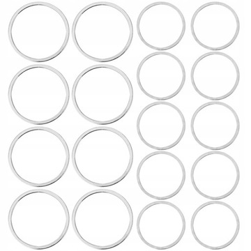 Round Earring Pendant Circle Necklace Pendants