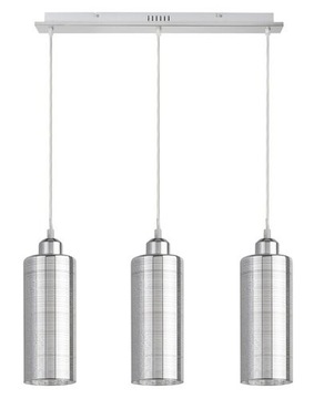 LAMPA WISZĄCA VERA 3xE27 TUBA CHROM 2203 RABALUX