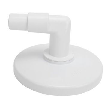 Skimmer vacuum plate with 90 degree elbow adapter Large swimming pool