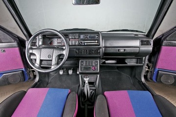 Материал сидений Fire and Ice VW Golf 2 MK2