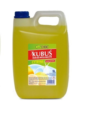 Средство для мытья посуды Kubuś лимон 5 л.