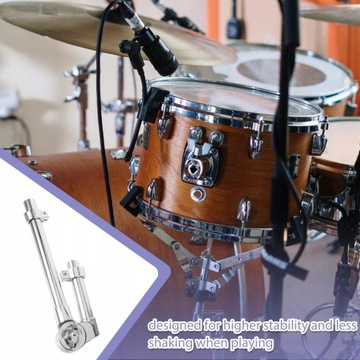 Установите металлическую подставку Drum Tom