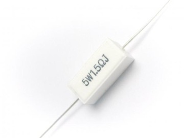 Rezystor ceramiczny Ty-Ohm 2,4ohm / 2R4 / 5W / 5%