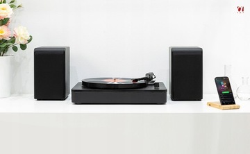 Проигрыватель AUDIZIO HQ 100 Вт с динамиками BT PRO