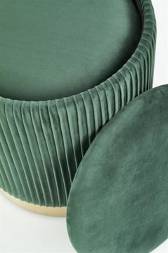 Halmar MONTY комплект из 2 темно-зеленых пуфов