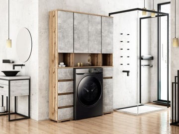 097-011 Шкаф для ванной 32/100 - БЕЛЫЙ