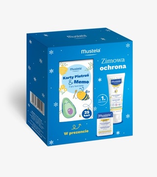 MUSTELA Krem odżywczy Cold Cream 40 ml + Sztyft Ochronny Cold Cream 9,2 g