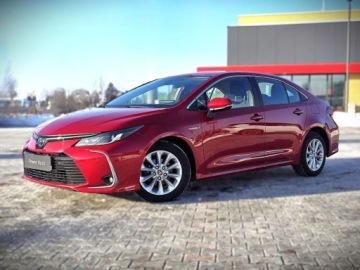 Toyota Corolla XII Sedan 1.8 Hybrid 122KM 2020 Toyota Corolla Toyota Corolla 1.8 Hybrid Comfort Czujniki przod tyl VAT 23
