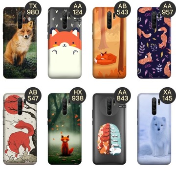 ЧЕХОЛ ДЛЯ XIAOMI REDMI 9 FOX PATTERNS LIS FOX ЧЕХОЛ ДЛЯ КОРПУСА