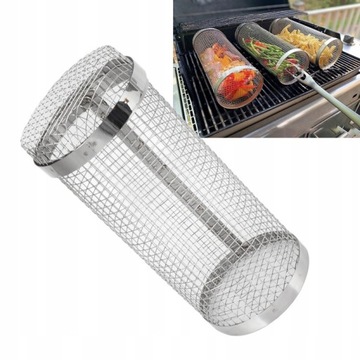 КОРЗИНА ДЛЯ ЖАРЕНИЯ ОВОЩЕЙ ГРИЛЬ 30 СМ НАБОР ИЗ 2 ШТ.