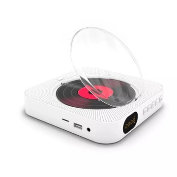 PRZENOŚNY ODTWARZACZ CD KC-909 OBSŁUGA KARTY CD/BT/FM/TF/AUX