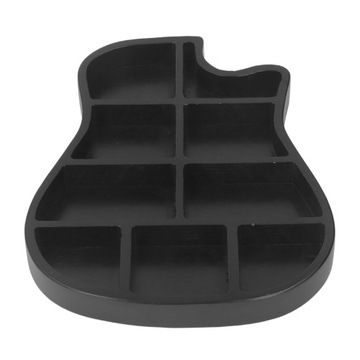 Деревянный держатель для гитары в форме гитары с 9 отделениями.