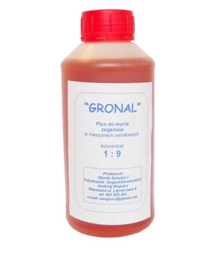 PŁYN DO MYCIA ZEGARKÓW GRONAL KONCENTRANT 0,5L