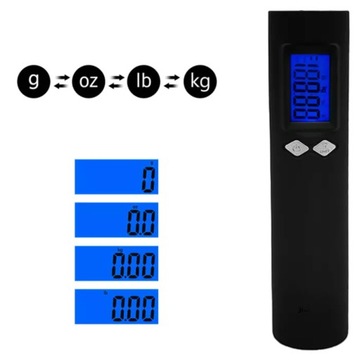 ДОРОЖНЫЕ ВЕСЫ ДЛЯ БАГАЖА POWERBANK USB-ФОНАРИК 50 кг