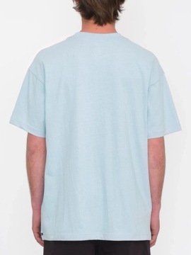 Koszulka męska VOLCOM T-SHIRT bawełniana niebieska z logiem r. M