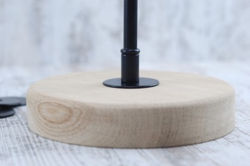 czarna podkładka M10x1 podkładka dekoracyjna 4cm podstawa lampy edison DIY