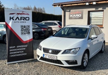 Seat Leon III ST Facelifting 1.0 EcoTSI 115KM 2019 Seat Leon Seat Leon ST Polski salon Benzyna 116KM